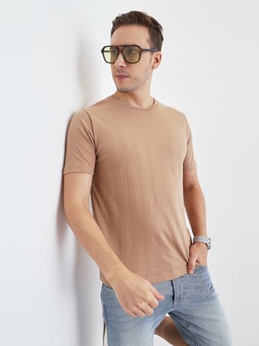 Image of Pivl Men's Summer Striped Style Trendy t Shirt