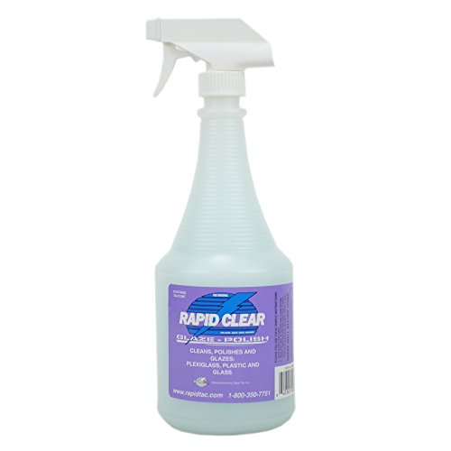 Rapid Tac Rapid Clear Polish for Vinyl Graphics Wraps and Decals 32 Ounce Sprayer