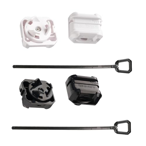 EIROVYA 2 PCS Lanceur de X Gyros Compatible avec Les gyroscopes de la série X (Noir + Blanc)
