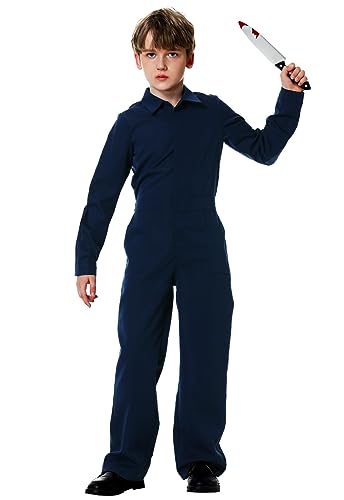 Arankhiger Kinder Halloween Killer Arbeitskleidung Marine Overall Jungen Scary Outfit 152