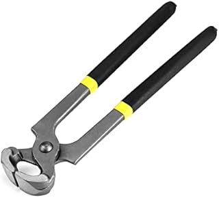 QWORK® Carpenters' Pincers, End Cutting Pliers, 10" / 250mm,New Upgrade, Black