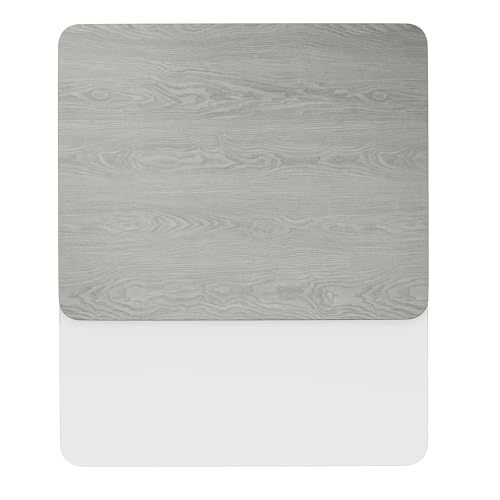 Flash Furniture Glenbrook 24 x 30 Rectangular Table Top with White or Gray Reversible Laminate Top