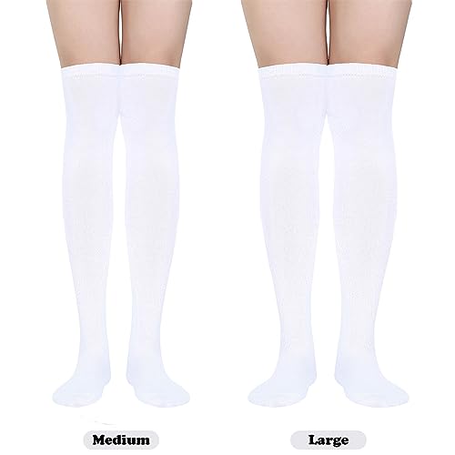 SATINIOR Women Knee Socks High Halloween Socks High Thigh Stockings for Cosplay Party3