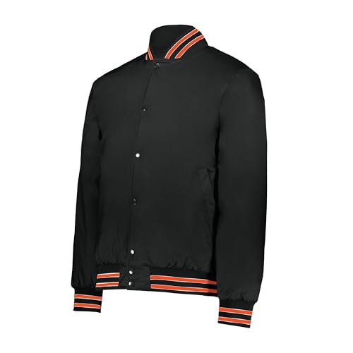 Holloway Heritage Jacket Black/Orange/White S