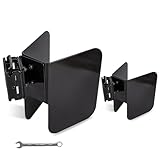 BingLzzr 2pcs e track motorcycle wheel chock,motorcycle trailer wheel chock,motorcycle wheel chocks for trailer,dirt bike wheel chocks for trailer,motorcycle trailer wheel chock for Garages Trailers.