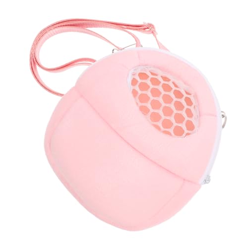 BUGUUYO Portable Hamster Carrier Bag Breathable Mesh Design for Small Animals for Travel with Squirrels Chinchillas and Guinea Pigs Compact and Convenient Shoulder Bag