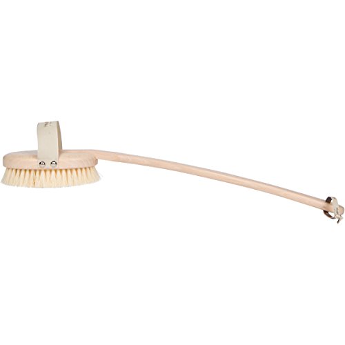 Hydrea London Long-Handled Professional Body Brush (Firm/Extra Firm Bristles)