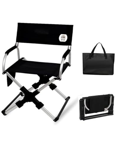 YTZ Outdoor [2024 Portable Camping Chair with Carry Bag, Compact, Lightweight Collapsible Arm Chair for Outdoor Camping, Sports, Tailgates, Beach, and Fishing; Supports up to 250lbs