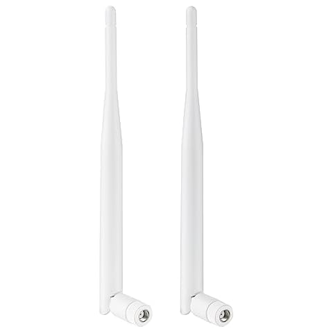 Dual Band 2.4GHz 5GHz 9dBi WiFi Antenna with PR-SMA Male Connector for Reolink Security Camera DVR Recorder WiFi Router Surveillance Monitor (Pack of 2), Eifagur Cover