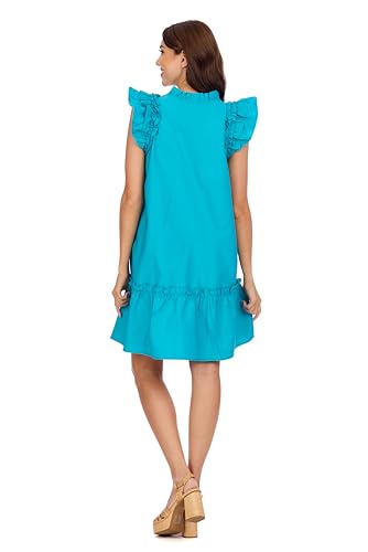 Image of Mud Pie Women's Mud Pie Women's Riggs Ruffle Dress