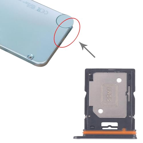 Image of Original SIM Card Tray + SIM /Micro SD Card Tray Compatible with Nothing CMF Phone 2 Pro (A001) (Black)