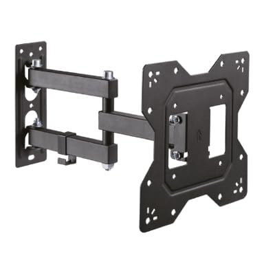 Soporte universal para TV plana de 23 a 42 pulgadas, 30 kg, 2 brazos y 3 articulaciones