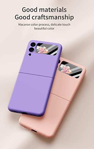 SHIEID Capa para Samsung Z Flip 3, Galaxy Z Flip 3, capa protetora de silicone ultrafina para Samsun