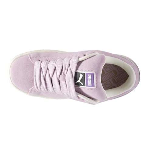 PUMA Women's Suede XL Sneaker, Grape Mist/Warm White, 9