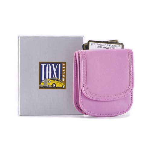 Taxi Wallet® TW03-SOFT LAVENDER - Soft Leather - Compact, Front Pocket Folding Wallet - For Cards, Coins, Bills, ID (Men & Women)2
