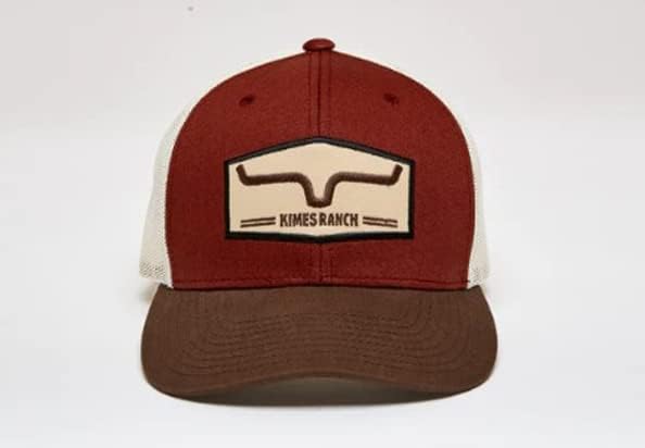 Kimes Ranch Unisex Replay Trucker Hat Embroidered Logo Hayseed Patch Adjustable Snapback One-Size Hat - Image 11