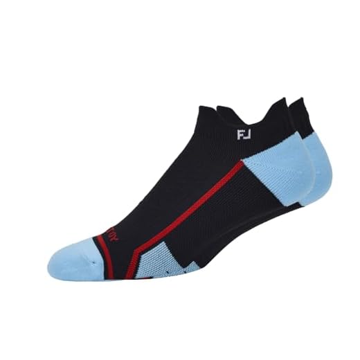 Golf Socks - Cushioned And Breathable Golf Socks | Golf Accessories FootJoy Mens Tech D.r.y. Roll Tab Golf Socks, Navy/Blue, Shoe Size 7-12 US