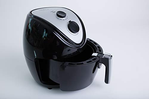 Fritadeira Elétrica Sem Óleo Ez Cook 3, 5L Preta 110V Ez Cook Preto 3, 5 Litros 110V