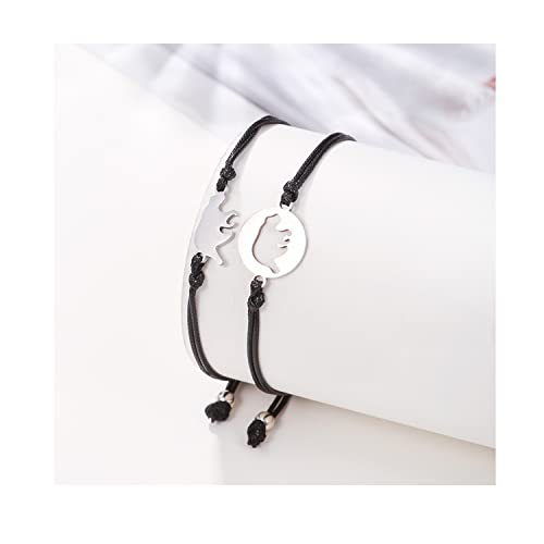 Aktully Back to School Gifts Bracelet First Day of Shool Bracelet Mommy and Me Bracelet Butterfly Heart Matching Wish Bracelet for Mother Jewelry Gifts2