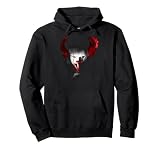IT Pennywise the Clown Bloody Shhh Portrait Horror Movie Pullover Hoodie