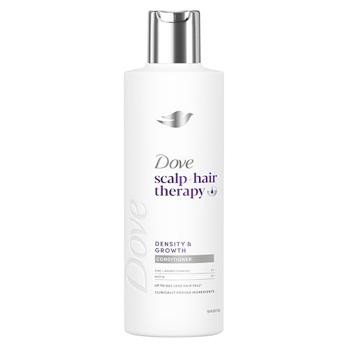 Dove scalp + hair therapy Density & Growth Conditioner hair care with Amino Complex Zinc and Biotin for up to 90%* less hair fall 250 ml