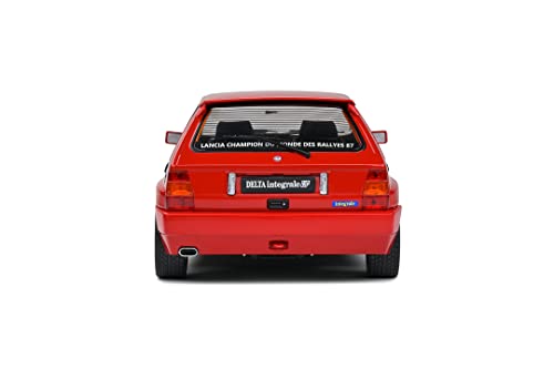 Solido Lancia Delta HF Integrale 1:18 Rojo miniatura 2
