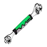 Bit-Ratsche, 360 Grad drehbarer Kopfschlüssel, 52-in-1, rutschfest, energiesparendes Design, Handsteckschlüssel – für Motorräder, Industrie, Techniker, Hausreparatur