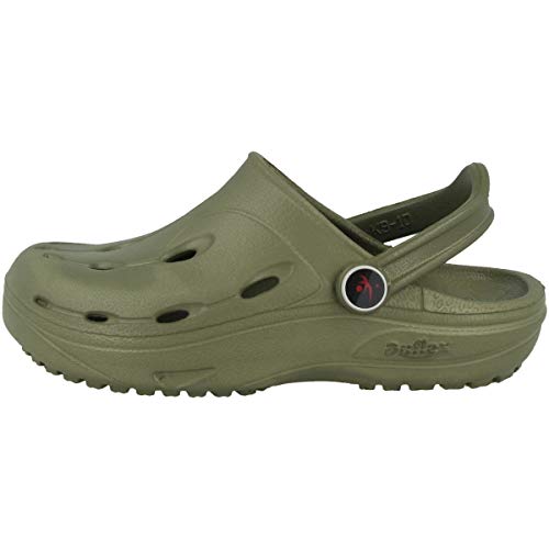 chung shi Unisex Kinder DUX Kids Clogs, Khaki, 28/29 EU (180 mm) Cover