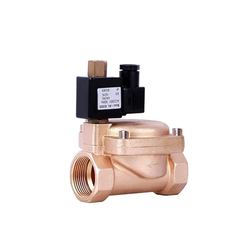 Électrovanne en laiton de qualité supérieure 1-1/2" étanche haute pression - 6