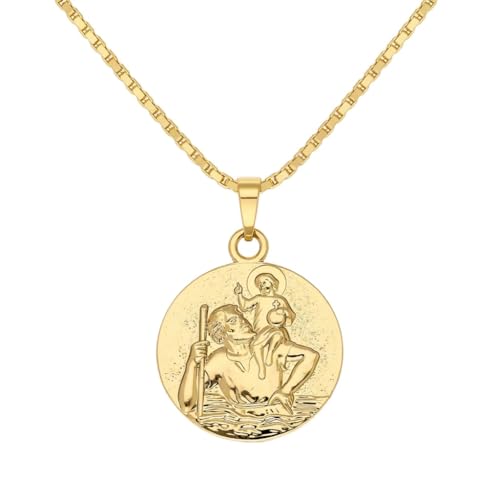 Collier Saint Christophe médaille 25 mm pour accompagner tous vos voyages