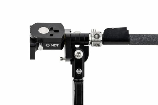 MDT Ckye-Pod Gen2 Bipods, RRS BTC Mount, Triple Pull Legs, Black, 106294-BLK