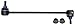 ACDelco Professional 45G0288 Front Suspension Stabilizer Bar Link