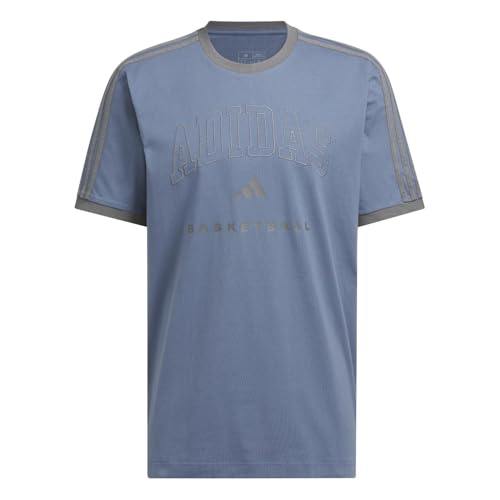 adidas Men's Ringer Graphic Basketball T-Shirt4