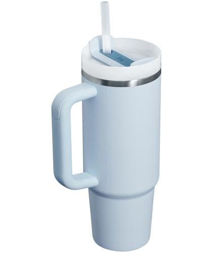 Image of STANLEY Quencher H2.0 Tumbler with Handle and Straw 30 oz | Flowstate 3-Position Lid | Cup Holder Compatible for Travel | Insulated Stainless Steel Cup | BPA-Free | Glacier