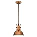 Westinghouse Lighting 63084A Boswell Pendant, Mini, Washed Copper