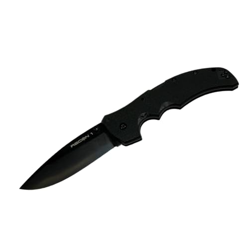 Image of COLD STEEL Recon 1 4 inch S35VN Razor-Sharp Blade 5.375 inch G-10 Handle Tactical Folding Knife w /Tri-Ad Lock, Ambidextrous Pocket /Belt Clip