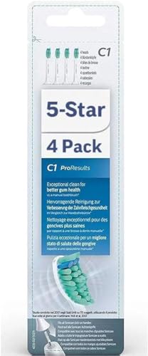 5-Star Compatible with C1 Sonicare Replacement Heads. Electric Toothbrush Heads Compatible with Sonicare Electric Toothbrush. 4 Pack, Blue