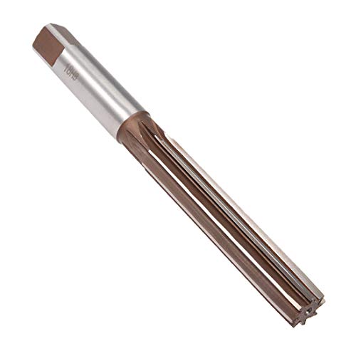 uxcell Hand Reamer 18mm Alloy Tool Steel H8 8 Straight Flutes Hand Milling Cutter Tool