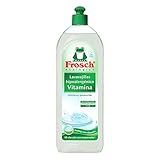 Hipoalergénico Frosch Lavavajillas a Mano Vitaminas - 750 ml
