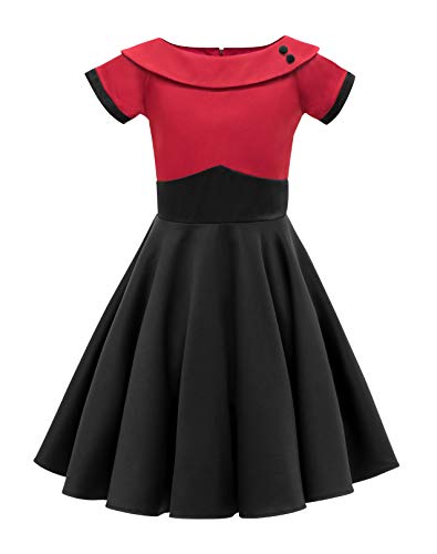 BlackButterfly Kids 'Valerie' Vintage Clarity 50's Girls Dress