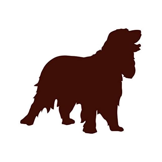 English Cocker Spaniel Sticker - Decal - Die Cut - Adhesivedog Canine pet - Brown 1.50" x 1.31"