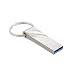 Produktbild 64GB USB 3.0 Stick Silber Speicherstick mit Schlüsselanhänger USB Flash Laufwerk 64 GB Bis zu 100MB/Sek Silber Metall Tragbares Datenspeicher by Datarm