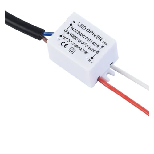 Transformateur LED AC DC 12V 24V alimentation driver basse tension 1-6W