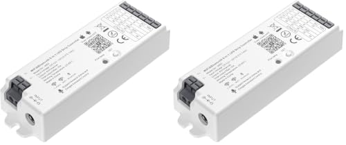 Image of BTF-LIGHTING WB5 2.4GHz WiFi LED Controller for Dim /CCT /RGB /RGBW /RGBCCT LED (Pack of 2)