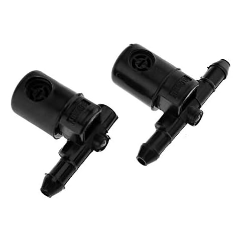 D2D 2x Auto Front Windscreen Washer Nozzle Jets OEM 12782509/508 Cover