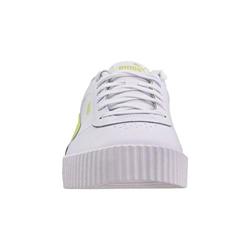 Image of Puma Carina 2.0 Synthetic Leather Lace Up Women's Sneakers