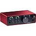 Focusrite Scarlett Solo USB-C Audio Interface (4th Gen) Bundle with Polsen HPC-A30 Studio Monitor Headphones, Pop Filter and XLR- XLR Cable