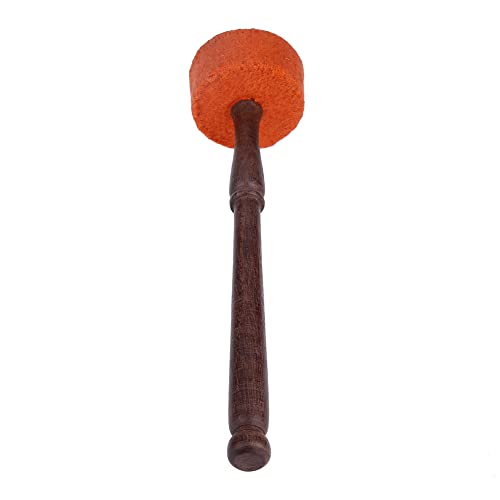 Singing Bowl Mallet, Singing Bowl Mallet Handmade Hard Wood Felted Mallet Stick Hard Wood Felted for Tibetan Buddhism Singing Bowl (#2)