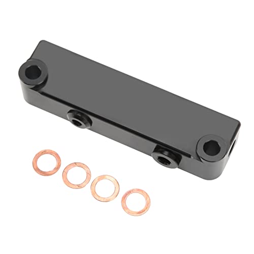 Kit de derivación de filtro de, reemplazo de Metal negro con 4 juntas para 6.7L 2010 2016, rendimiento confiable y duradero