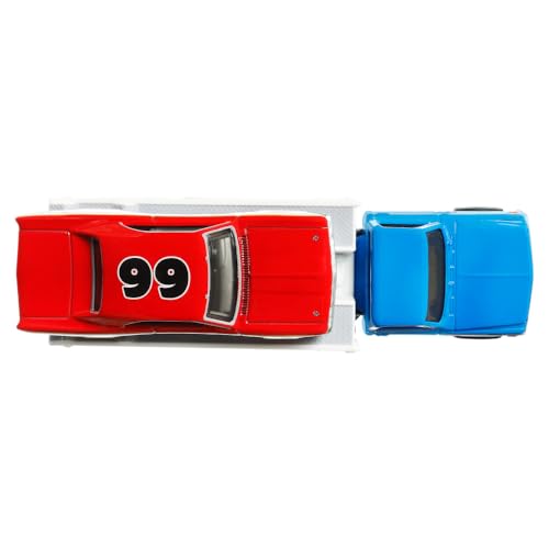 Team Transport: '66 Chevelle y '72 Chevy Ramp Truck 1:64 miniatura 3